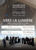 affiche VERS LA LUMIERE de l'ensemble Resonance